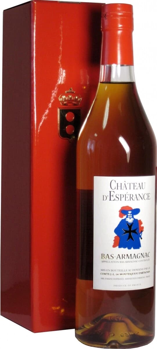Арманьяк Chateau d'Esperance, Bas-Armagnac, 10 years, box