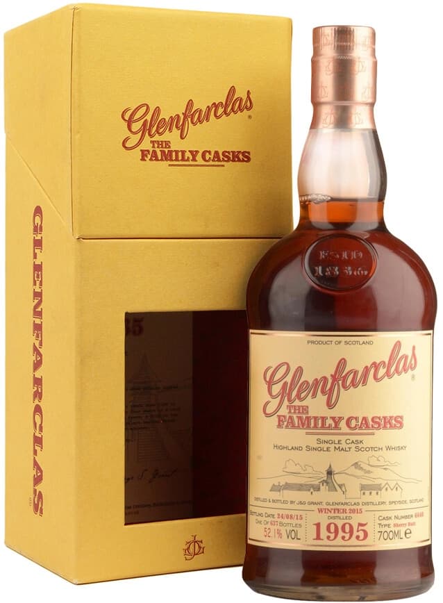 Виски Glenfarclas 1995 "Family Casks" (), gift box