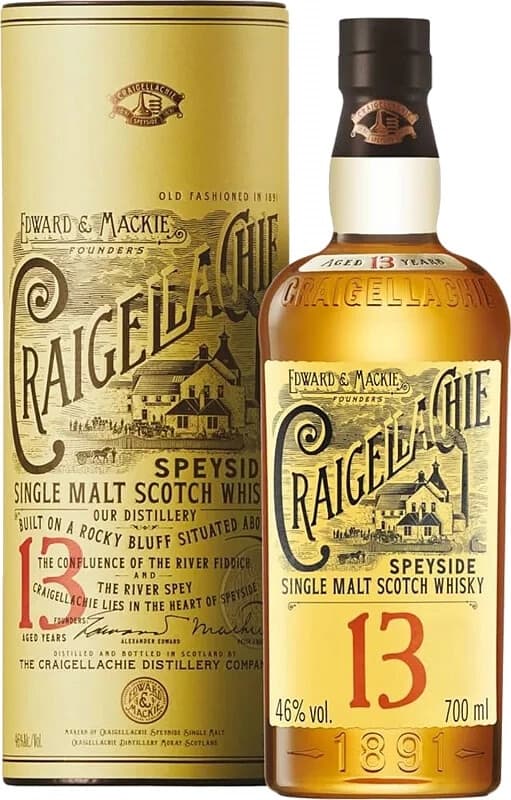 Виски "Craigellachie" 13 Years Old, in tube