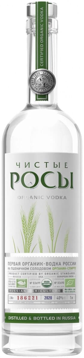 Водка "Чистые Росы"