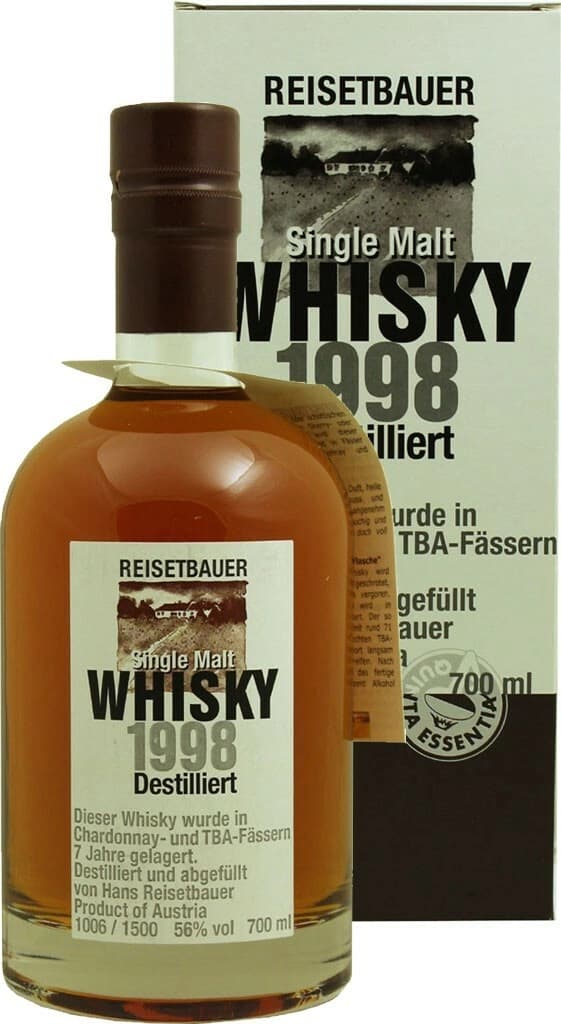 Виски Reisetbauer, Single Malt Whisky, 1998, gift box