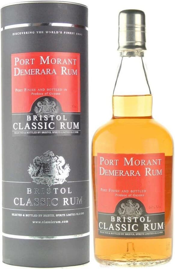 Ром Bristol Classic Rum, "Port Morant" Demerara Rum, 2008, gift tube