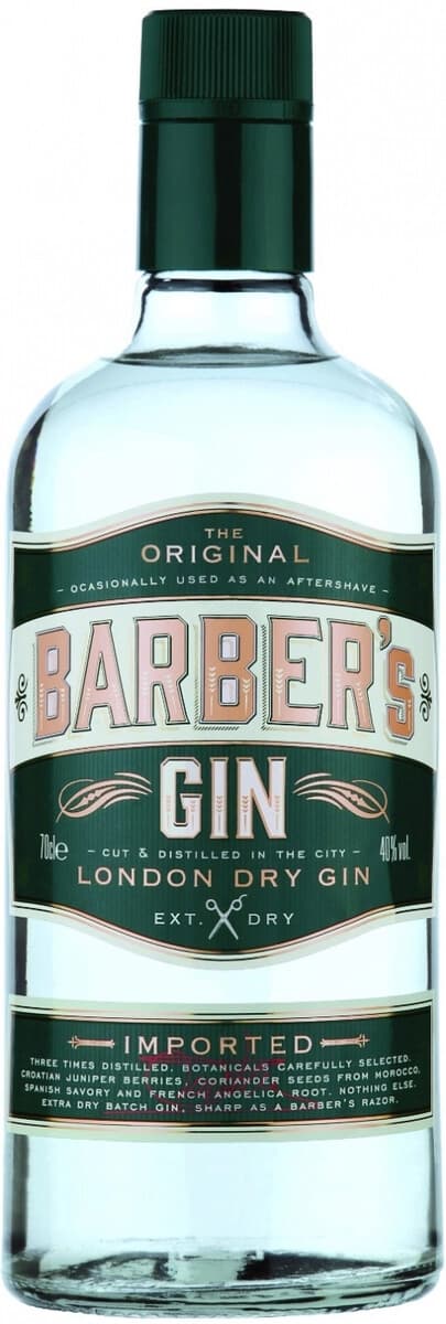 Джин "Barber's" London Dry Gin