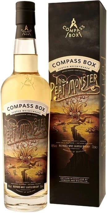 Виски Compass Box The Peat Monster, gift box