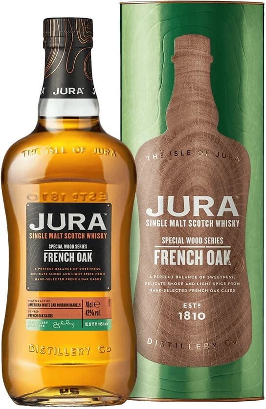 Виски Isle of Jura, "Special Wood Series" French Oak, in tube