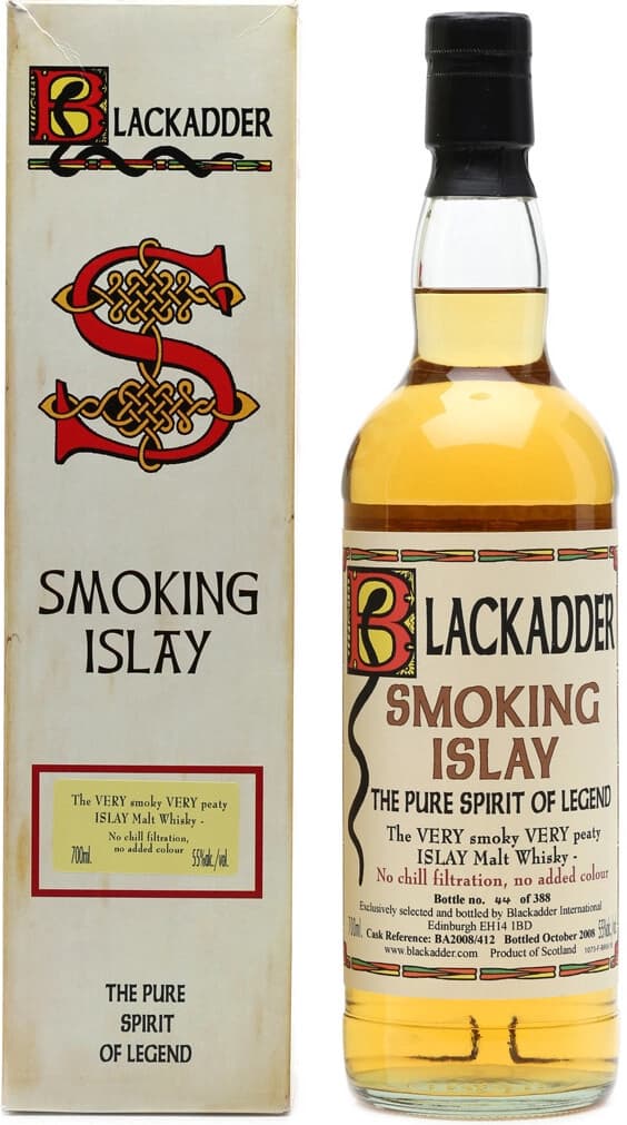 Виски Blackadder, "Smoking Islay", gift box