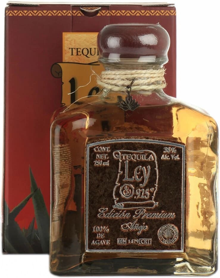 Текила "Ley 925" Anejo, gift box