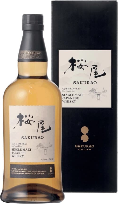 Виски "Sakurao" Single Malt, gift box