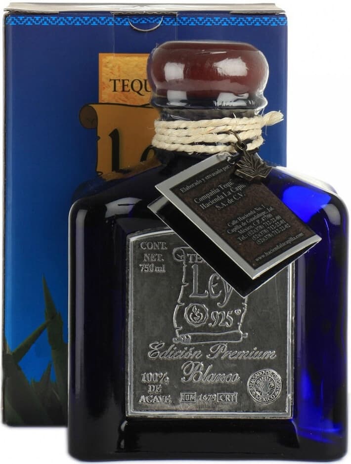 Текила "Ley 925" Blanco, gift box