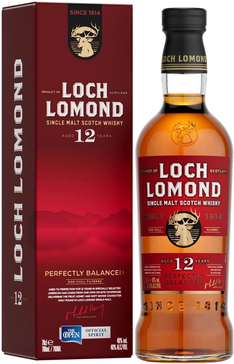 Виски "Loch Lomond" 12 Years Old, gift box