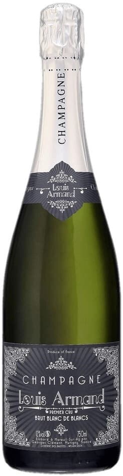 Шампанское "Louis Armand" Premier Cru Blanc de Blancs Brut, Champagne AOC, 2020
