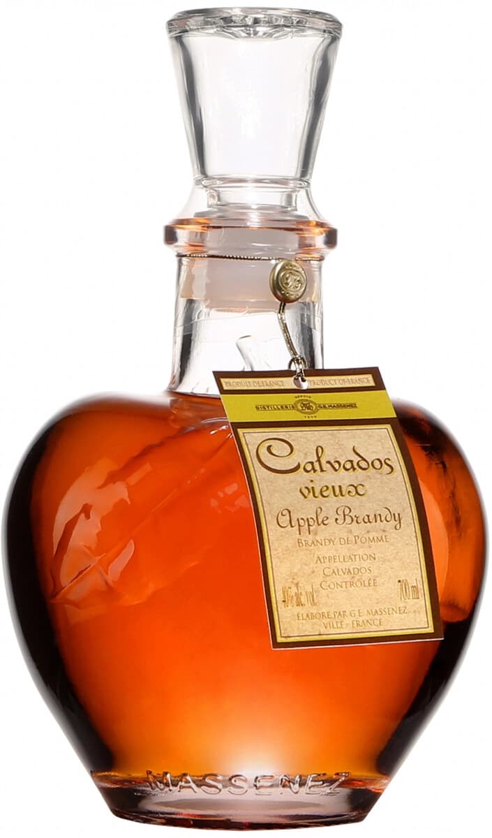 Кальвадос Massenez, Calvados Vieux Carafon Forme Pomme