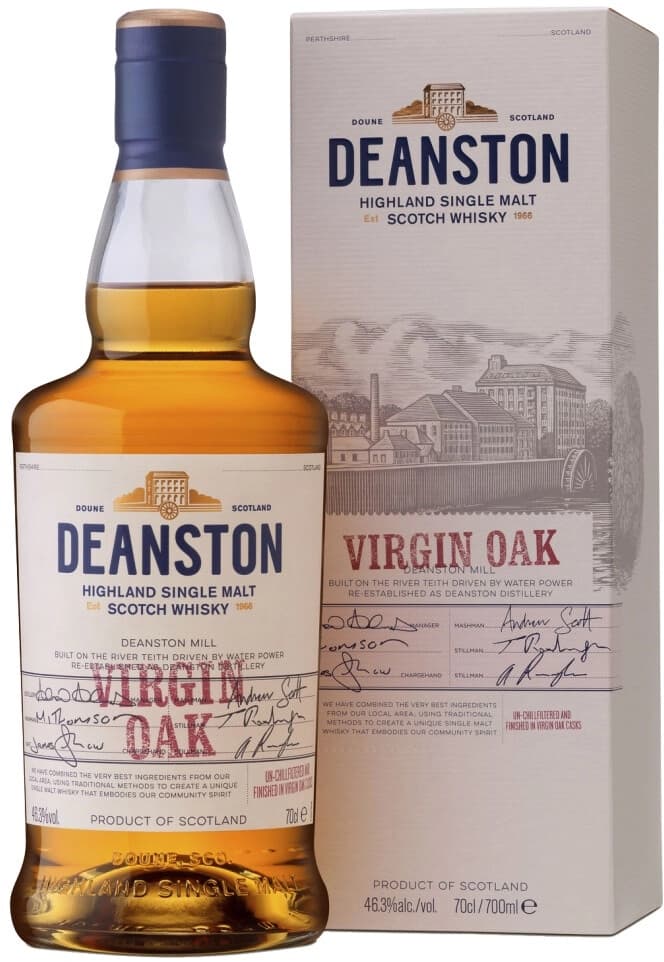 Виски "Deanston" Virgin Oak, gift box
