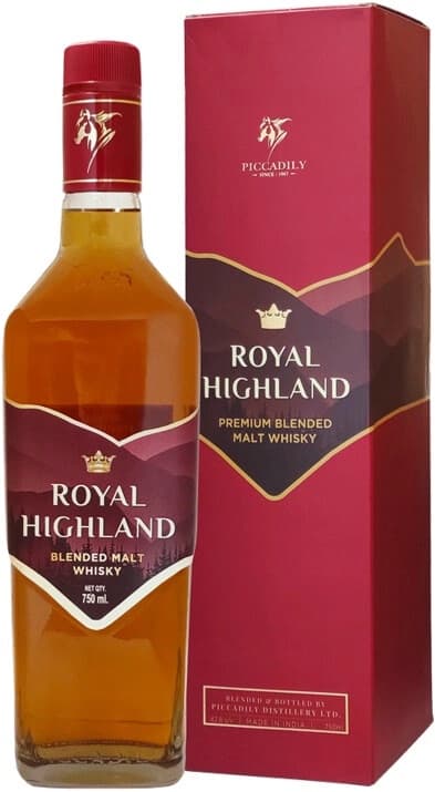 Виски "Royal Highland" Blended Malt, gift box
