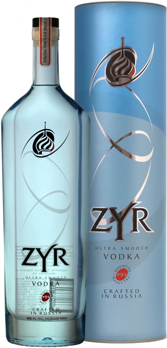 Водка "ZYR", in tube