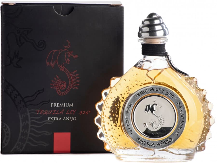 Текила "Ley 925" Extra Anejo Premium, gift box "Diamond"
