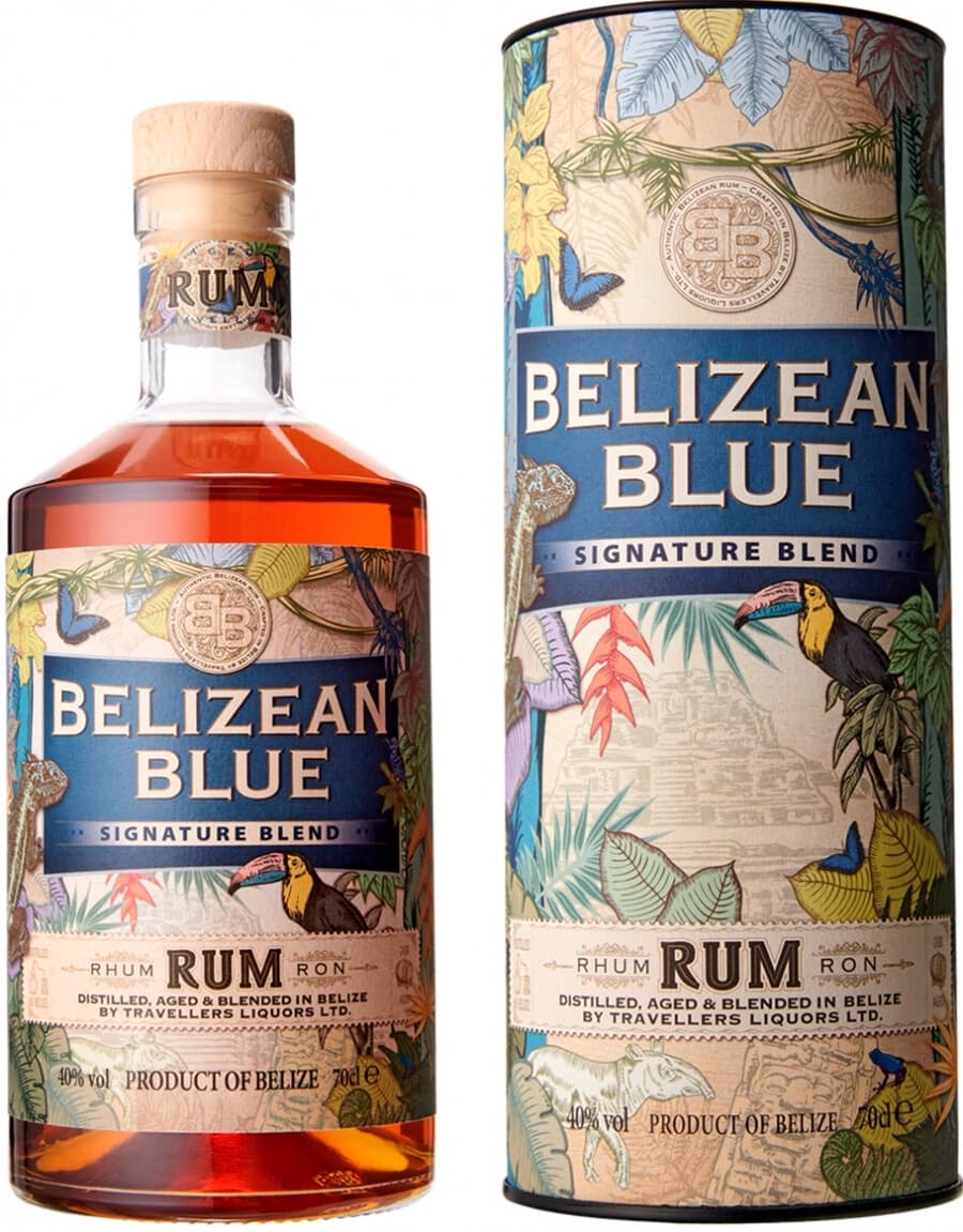 Ром "Belizean Blue" Signature Blend, in tube