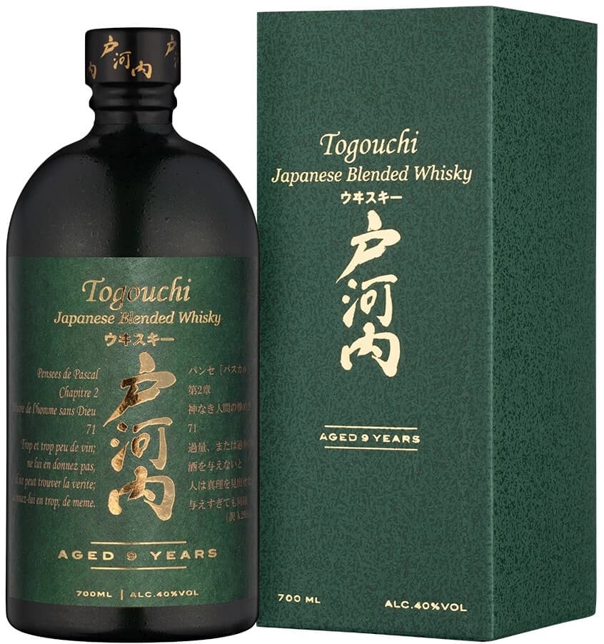 Виски "Togouchi" 9 Years Old, gift box