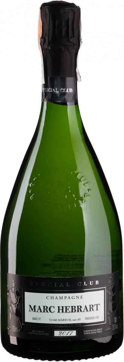 Шампанское Marc Hebrart, "Special Club" Brut Premier Cru, Champagne AOC, 2017