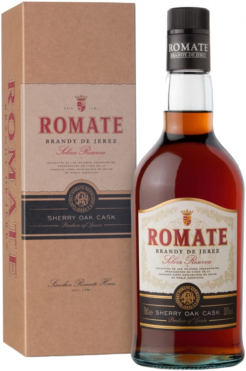 Бренди "Romate" Solera Reserva, 2018, gift box