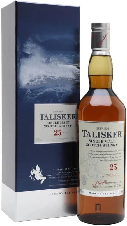 Виски "Talisker" 25 Years, gift box