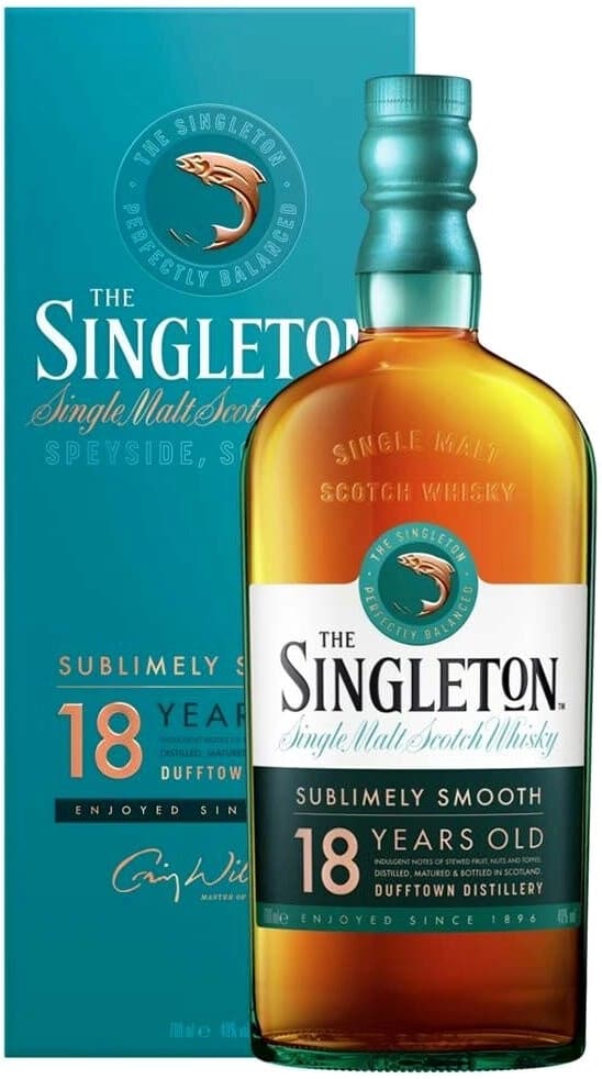 Виски "Singleton" of Dufftown 18 Years Old, gift box