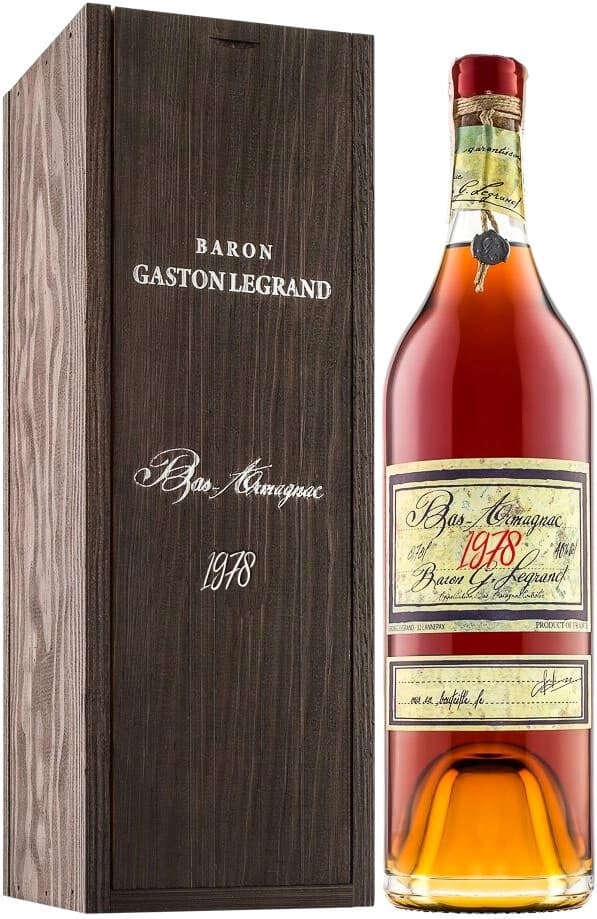 Арманьяк Baron G. Legrand 1978 Bas Armagnac