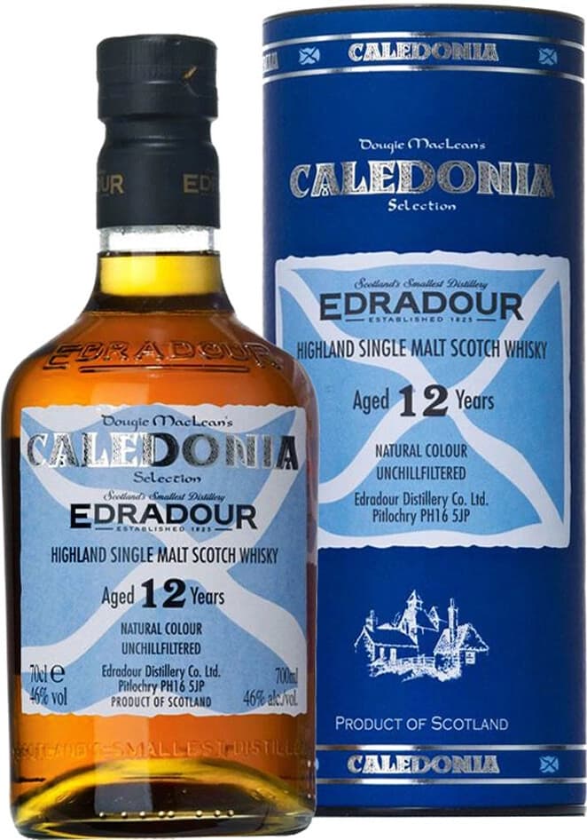 Виски Edradour, "Caledonia" 12 years old, In Tube