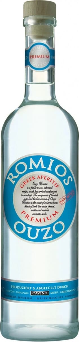 Водка Cavino, Ouzo "Romios"