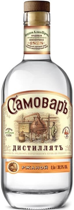 Водка "Самовар" Ржаной