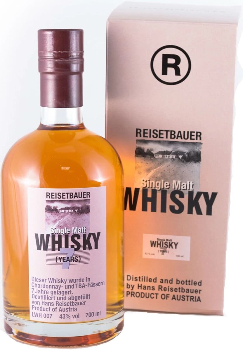 Виски Reisetbauer, Single Malt Whisky 7 Years Old, gift box