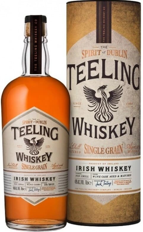 Виски Teeling, Irish Whiskey Single Grain, gift tube