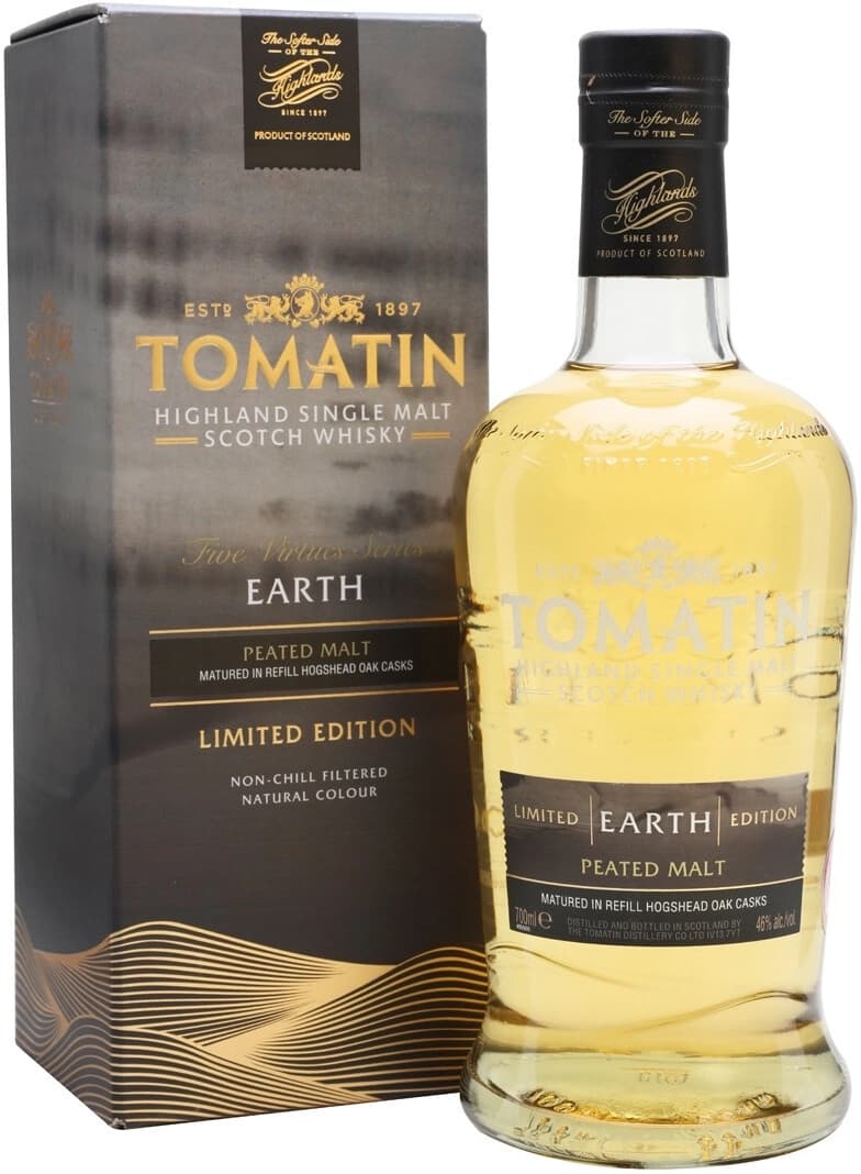 Виски Tomatin, "Earth", gift box