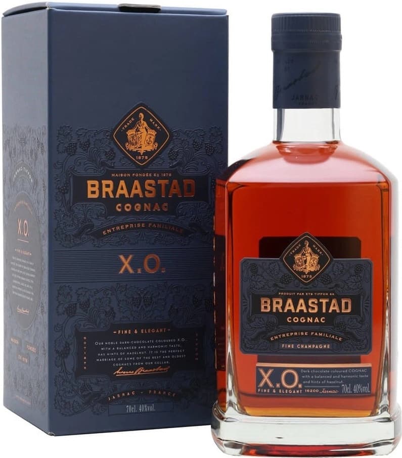Коньяк Tiffon, "Braastad" XO, gift box
