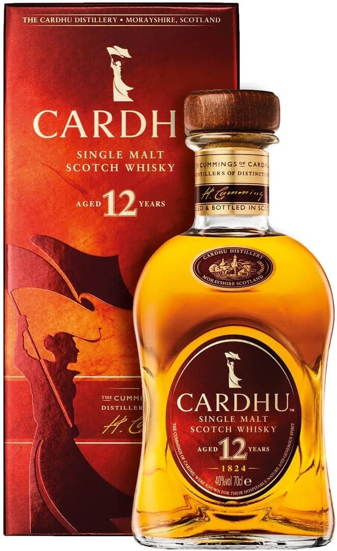 Виски "Cardhu" 12 Years Old, gift box