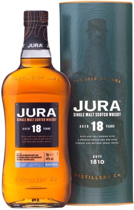 Виски Isle Of Jura 18 years old, gift box