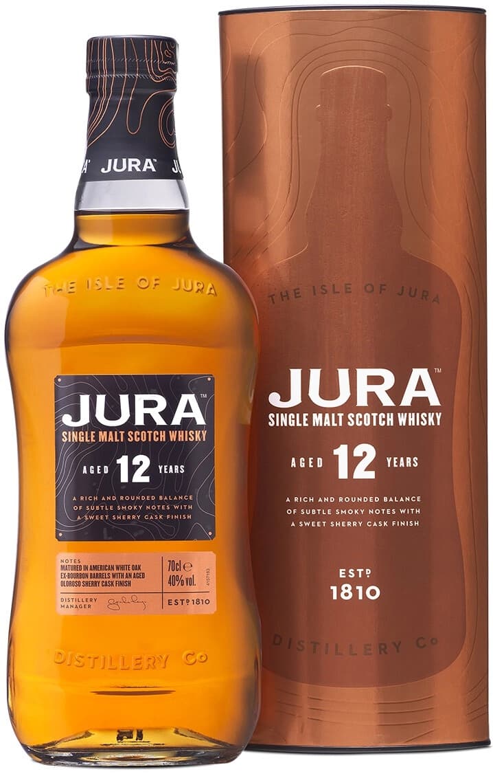 Виски "Jura" 12 Years Old, in tube
