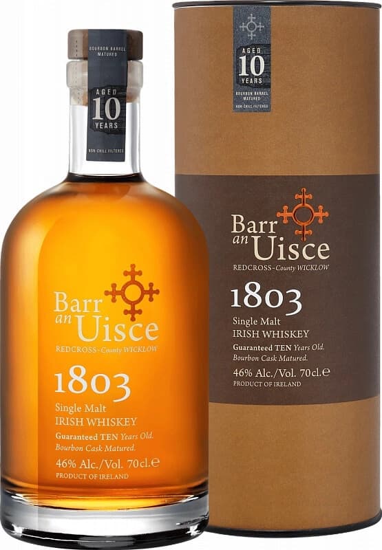 Виски "Barr an Uisce" 1803, 10 Years Old, gift box