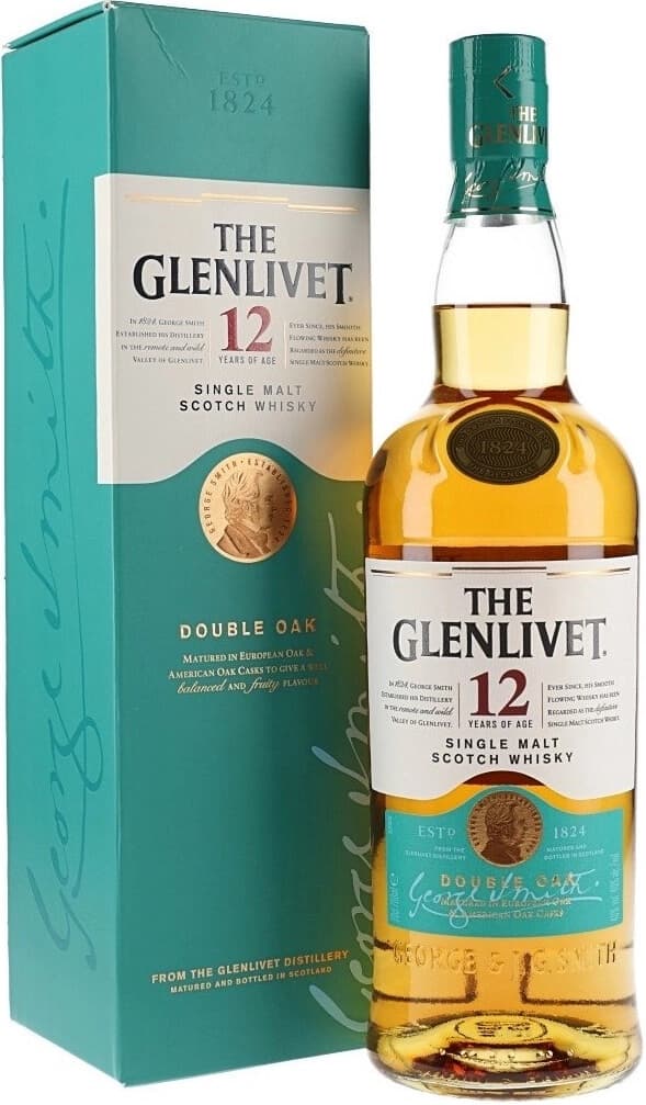 Виски "The Glenlivet" 12 years, with box
