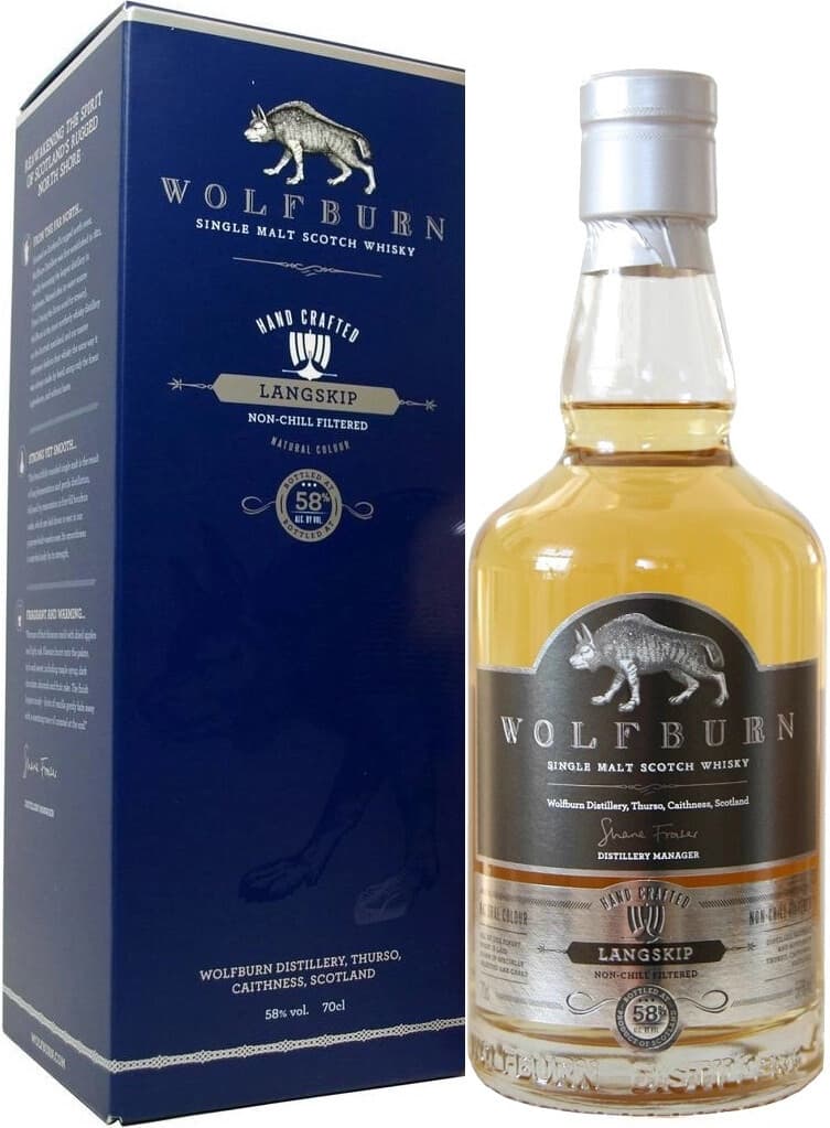 Виски Wolfburn, "Langskip", gift box