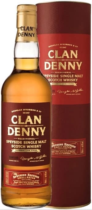 Виски "Clan Denny" Speyside, gift box
