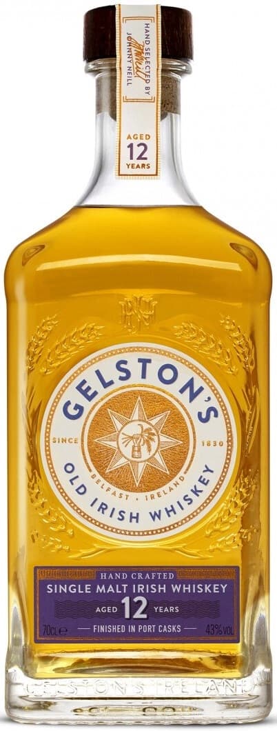Виски "Gelston's" 12 Years Old Port Cask Finish
