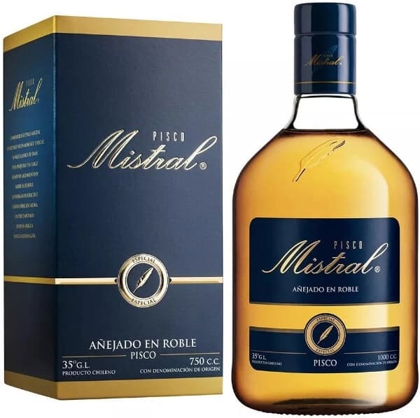 Водка Pisco "Mistral" Especial, gift box