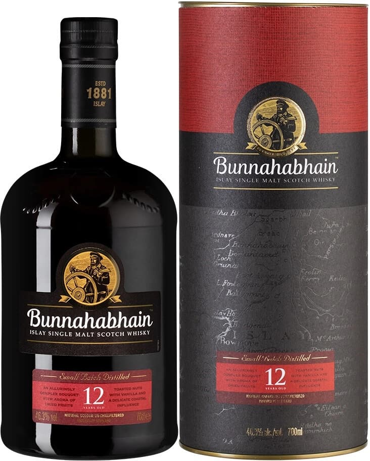 Виски Bunnahabhain aged 12 years, gift box