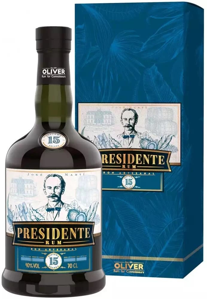 Ром "Presidente" 15 Anos, gift box
