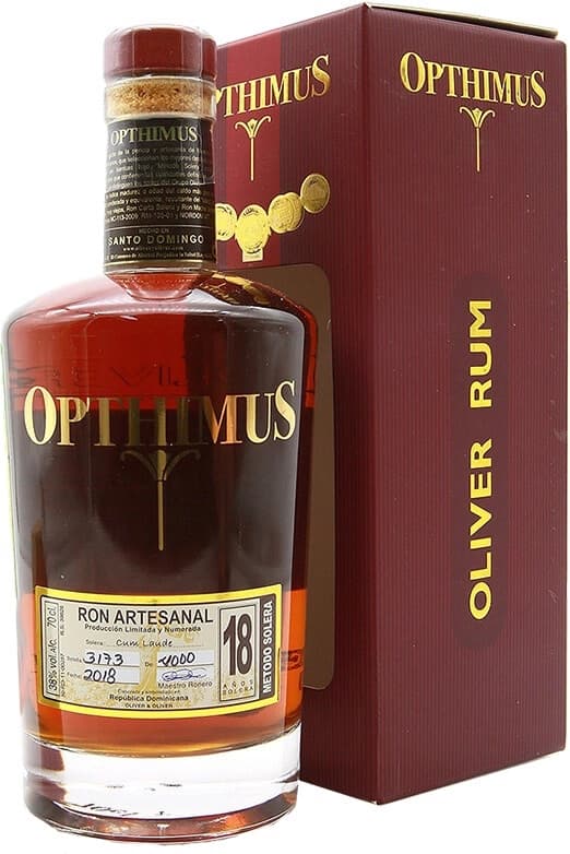 Ром "Opthimus" 18 Anos, gift box