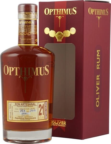 Ром "Opthimus" 21 Anos, gift box
