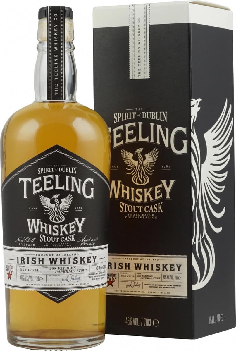 Виски Teeling, Stout Cask Irish Whiskey, gift box