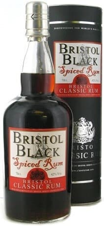 Ром Bristol Classic Rum, "Bristol Black" Spiced Rum, gift tube