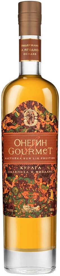 Ликер Онегин, "Гурмэ" Курага, Облепиха и Физалис, настойка сладкая